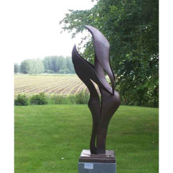 Décoration Statuette bronze personnage Scuplture moderne "harmony" -AN0819BR-B