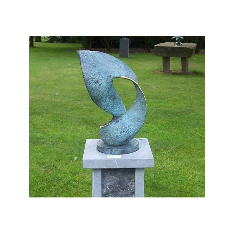 Sculpture moderne wave   -AN0820BR -V 