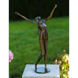 Décoration Statuette bronze personnage Danseuse -AN1190BR-BI