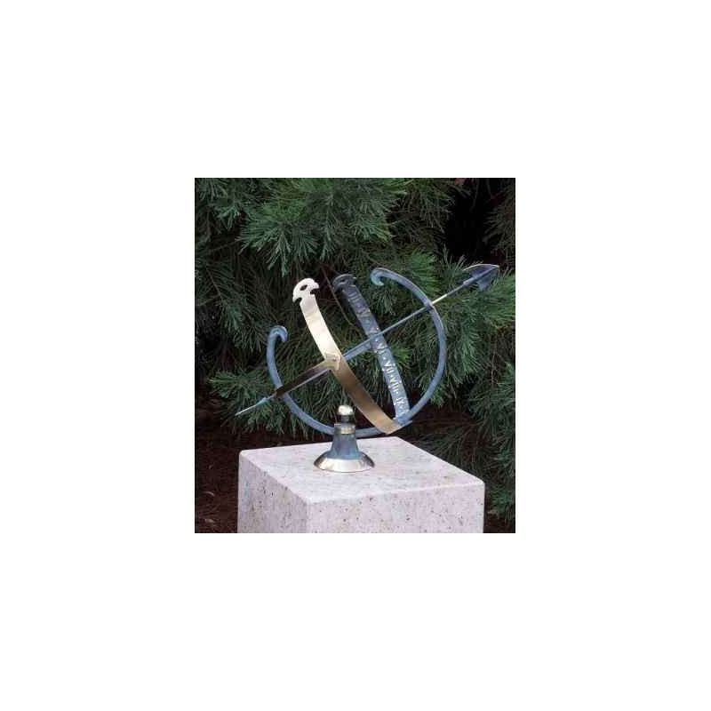 Décors Animaux en Bronze Cadran solaire -GA0028BR-V