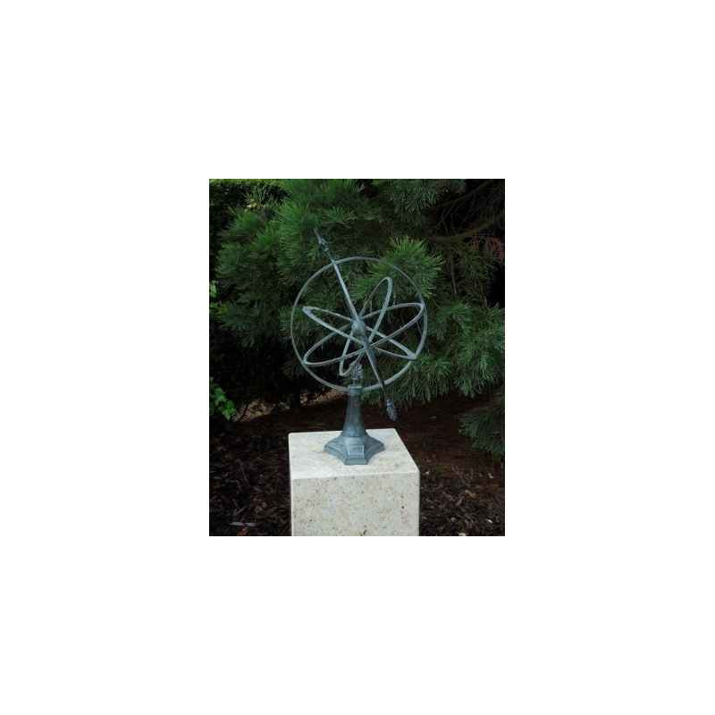 Décors Animaux en Bronze Cadran solaire 67 cm -GA0107BR-V
