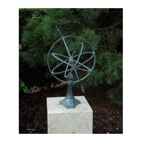 Décors Animaux en Bronze Cadran solaire 67 cm -GA0107BR-V