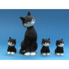 Figurine Chat l'alignement Dubout  -DUB22