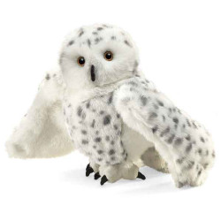 Animaux de la forêt Hibou des neiges 