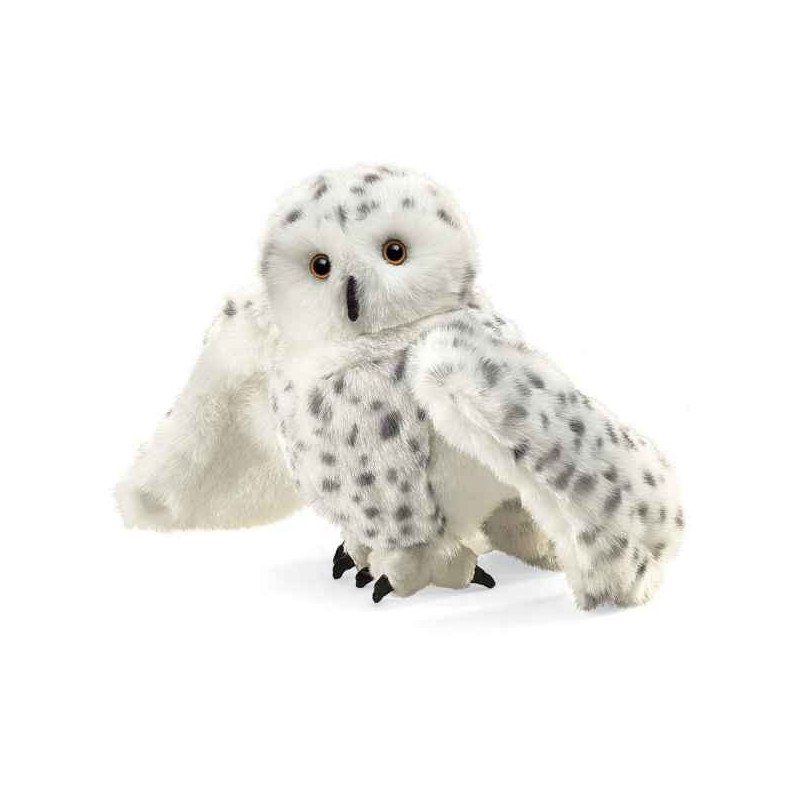 Animaux de la forêt Hibou des neiges 