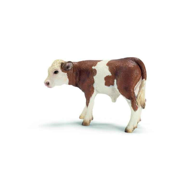 Animaux de la ferme Figurine Veau Simmental français Schleich -13642