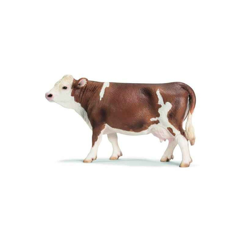 Animaux de la ferme Figurine Vache Simmental française Schleich -13641