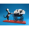 Figurine Chat le landau Dubout  -DUB 25