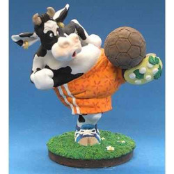 Animaux de la ferme So Vache jouant au football -SOV 02