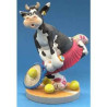 Figurine So Vache jouant au tennis  -SOV 01