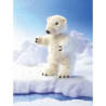 Marionnette peluche, Ours polaire debout -2585