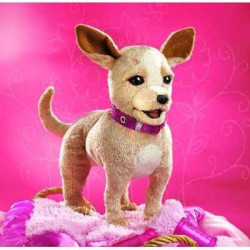 Animaux-Bois-Animaux-Bronzes propose Chihuahua marionnette 