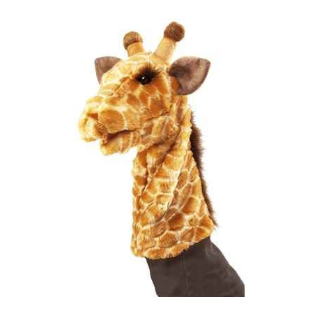 Marionnette peluche, Girafe pour théatre de marionnettes -2561