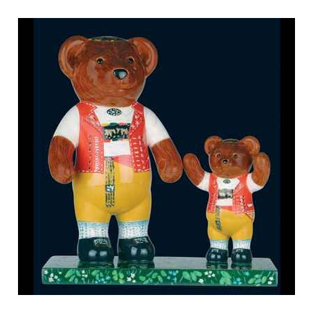 Animaux-Bois-Animaux-Bronzes propose Ours Teddy from Appenzell Art in the City - 83008