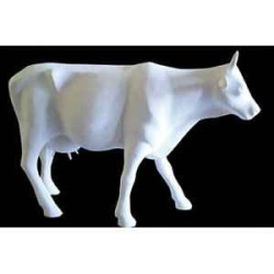 Animaux de la ferme Figurine Vache cow white 32cm Art in the City 80600