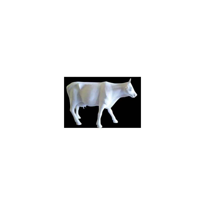 Animaux de la ferme Figurine Vache cow white 32cm Art in the City 80600