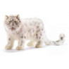 Peluche Léopard des neiges   Animaux 4272