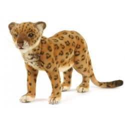 Félin Léopard d'anatolie 28cml peluche animalière -5189