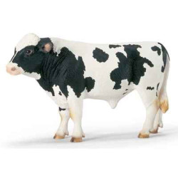 Animaux de la ferme schleich-13632-Taureau Holstein
