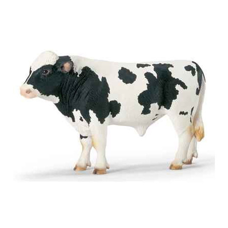 Animaux de la ferme schleich-13632-Taureau Holstein