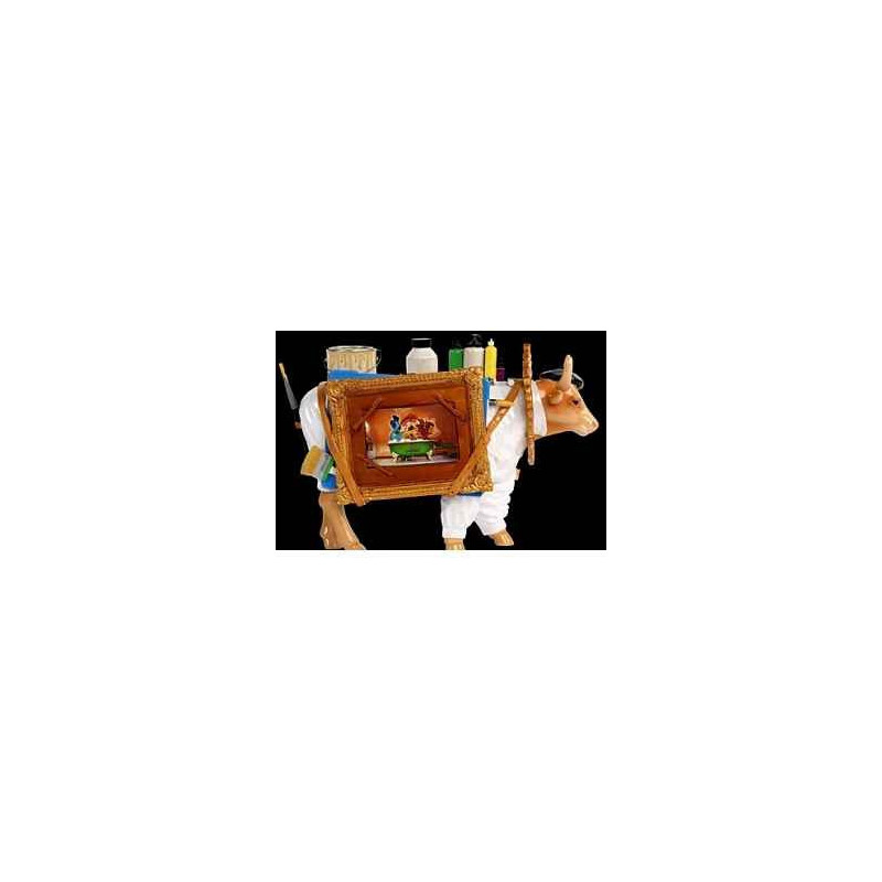 Animaux de la ferme Figurine Vache the artful painter 32cm Art in the City 80649