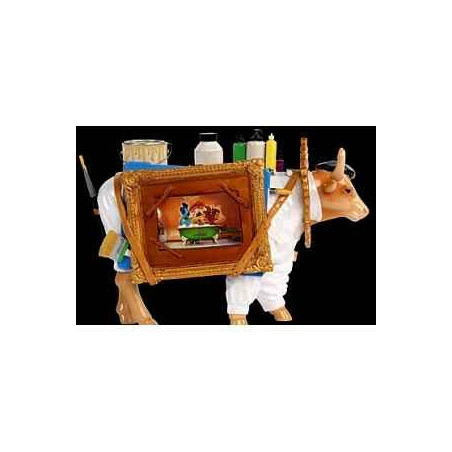 Animaux de la ferme Figurine Vache the artful painter 32cm Art in the City 80649