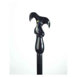 Décoration Canne du Monde Canne laquée Ojeroso -A04BLK
