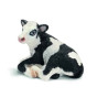 Animaux de la ferme Figurine Veau Holstein couché Schleich -13639