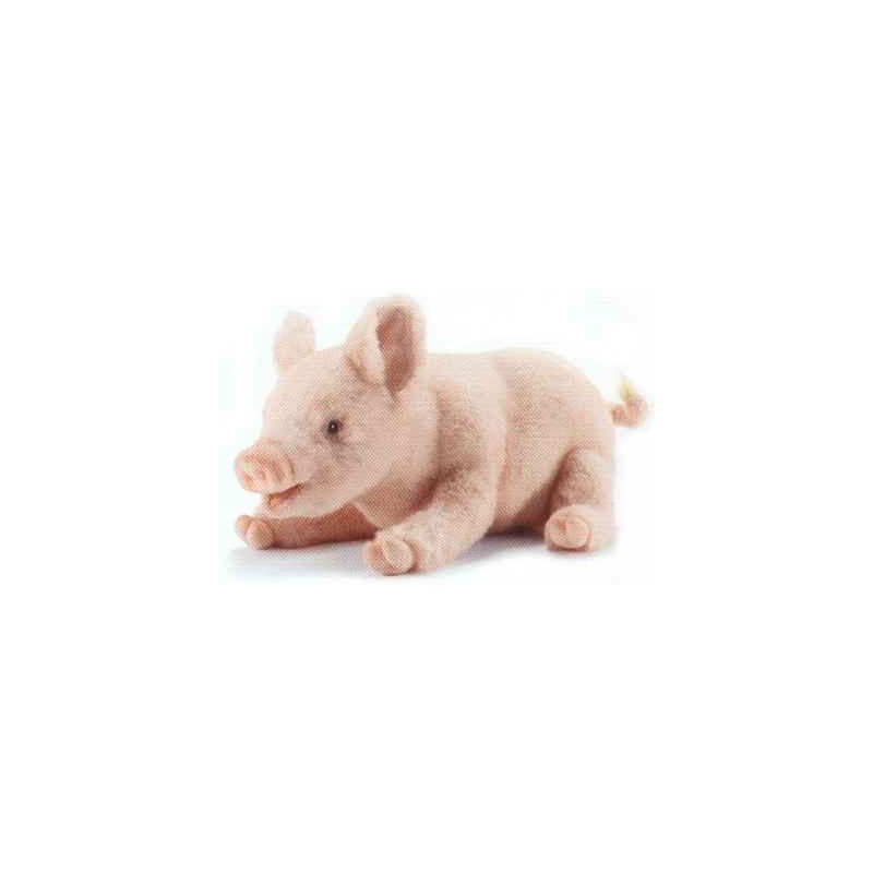 Peluche Cochon couché   Animaux 4944