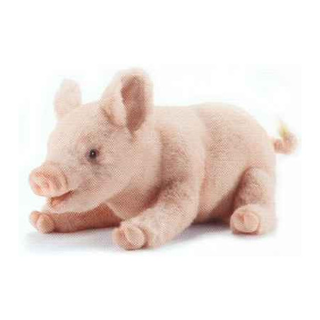 Peluche Cochon couché   Animaux 4944