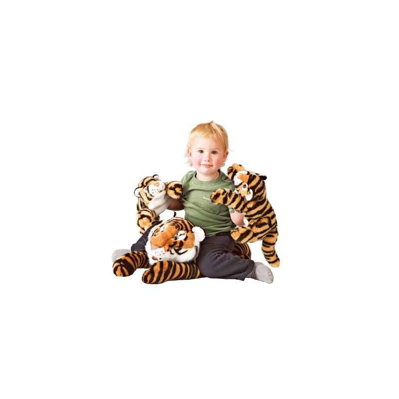 Marionnette peluche, bébé tigre -2583