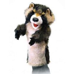 Animaux de la forêt Raton-laveur pour théatre de marionettes 