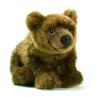 Animaux-Bois-Animaux-Bronzes propose Ours brun 33cml peluche animalière -71199