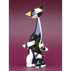 Animaux-Bois-Animaux-Bronzes.com propose Le Chat Quincy et Quinta Quiana Questa W, GW02