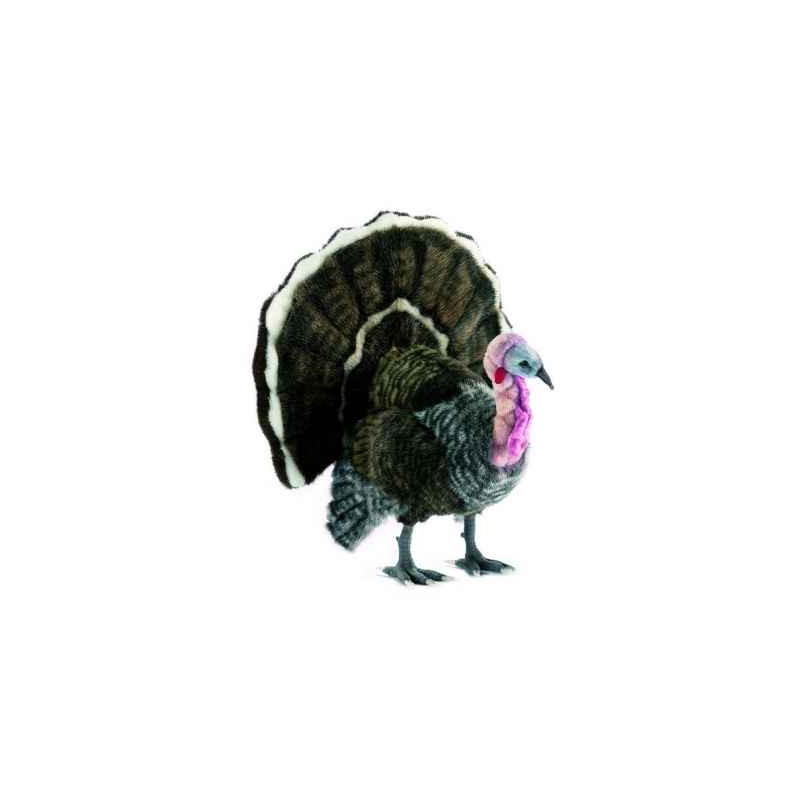 Décoration OiseauxDindon 47 cm peluche animalière -4725 Anima