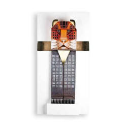 Décoration Statuette en verre Architecture édition limitée Mats Jonasson -68055