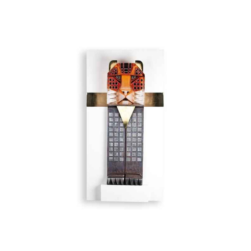 Décoration Statuette en verre Architecture édition limitée Mats Jonasson -68055