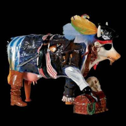 Figurine Statuette Vache Cow Pirate Art in the City - 80630