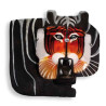 Décoration animaux en verre Tigris i édition limitée animaux Mats Jonasson -68051