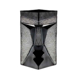 Objet de collection en verre Kubik , vase , noir Mats Jonasson -44035 dans animaux-bois-animaux-bronzes
