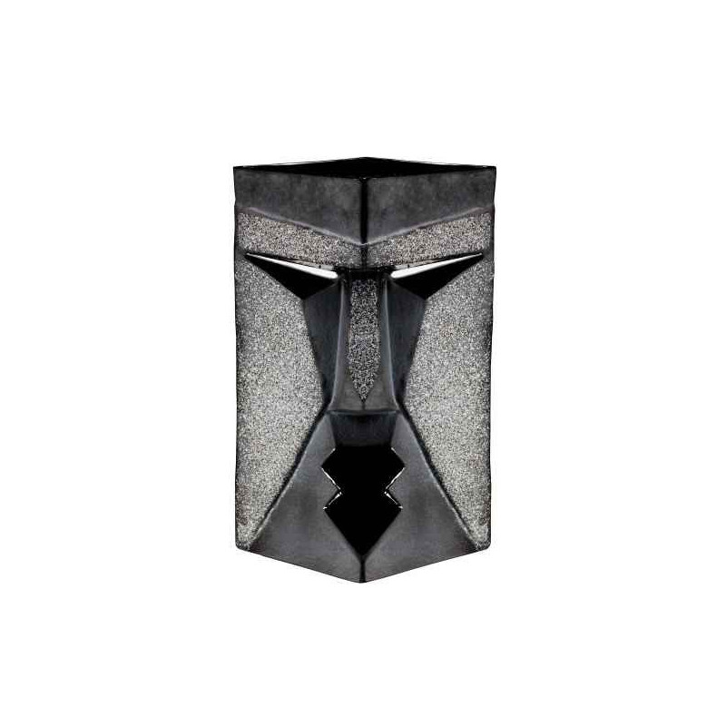 Objet de collection en verre Kubik , vase , noir Mats Jonasson -44035 dans animaux-bois-animaux-bronzes