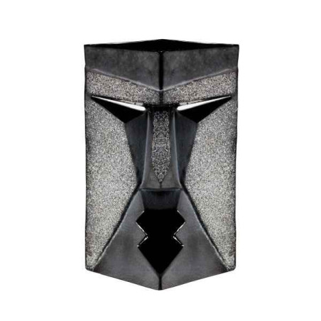 Objet de collection en verre Kubik , vase , noir Mats Jonasson -44035 dans animaux-bois-animaux-bronzes