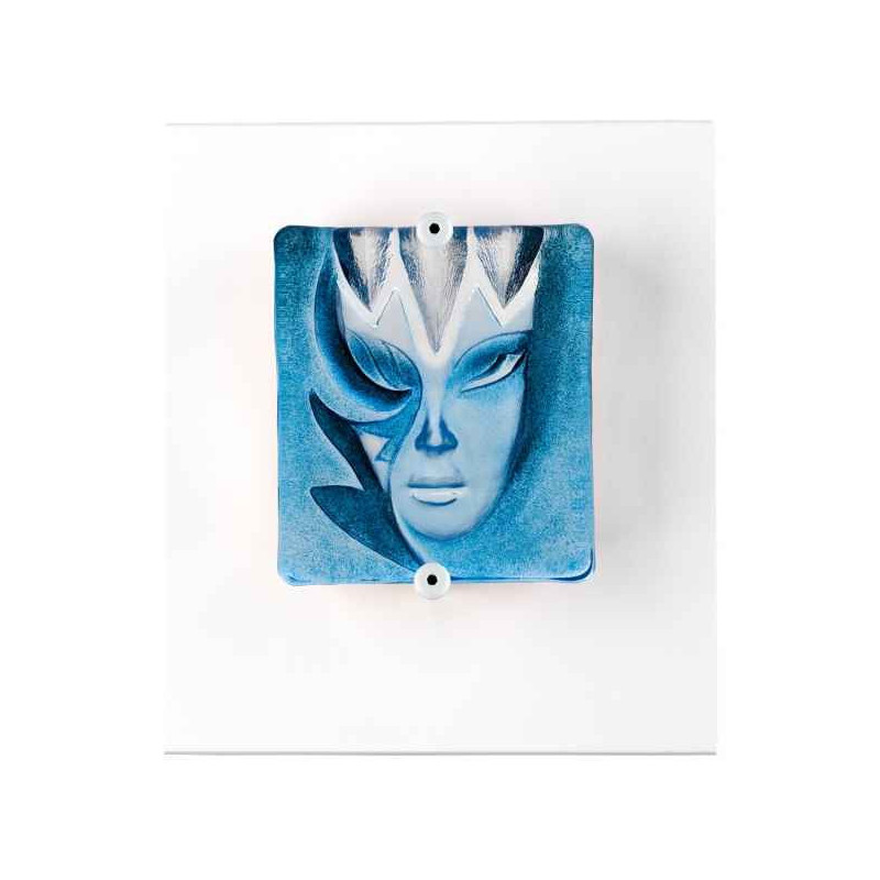 Décoration Statuette en verre Portrait Tamara , bleu Mats Jonasson -63022