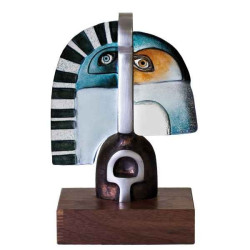 Décoration Statuette en verre Ramsès édition limitée Mats Jonasson -68034