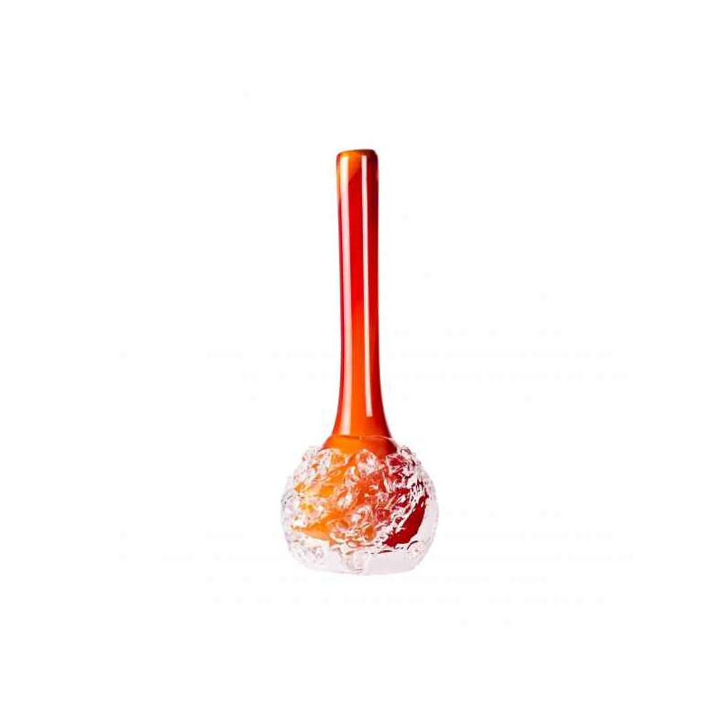 Objet de collection en verre Vase fw 2012 iv , petit, orange 99 pcs Mats Jonasson -44103 dans animaux-bois-animaux-bronzes