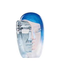 Décoration animaux en verre Femme , bleu Mats Jonasson -65128