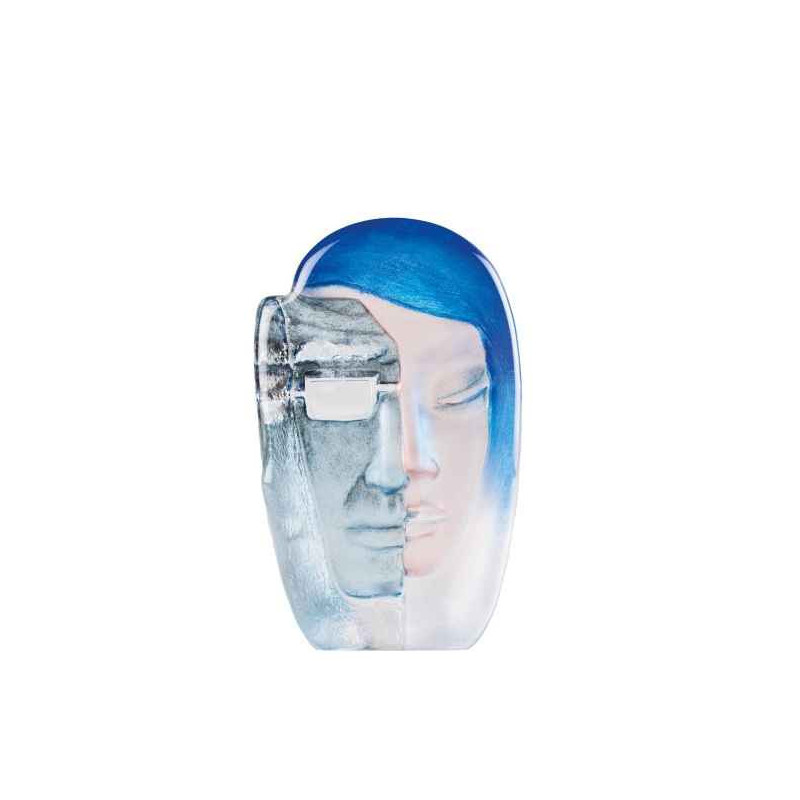 Décoration animaux en verre Femme , bleu Mats Jonasson -65128
