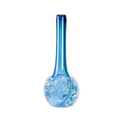 Objet de collection en verre Vase fw 2012 iii , petits , bleu 99 pcs Mats Jonasson -44102 dans animaux-bois-animaux-bronzes