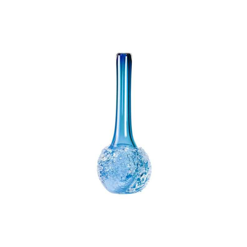 Objet de collection en verre Vase fw 2012 iii , petits , bleu 99 pcs Mats Jonasson -44102 dans animaux-bois-animaux-bronzes