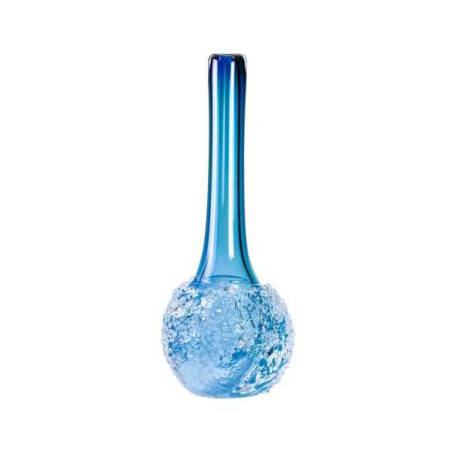 Objet de collection en verre Vase fw 2012 iii , petits , bleu 99 pcs Mats Jonasson -44102 dans animaux-bois-animaux-bronzes